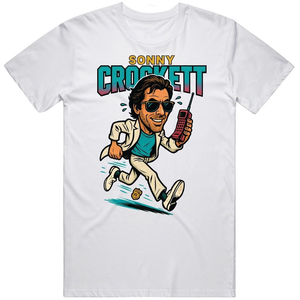 Sonny Crockett Retro Miami Vice Caricature Great Gift Idea T Shirt M
Sonny Crockett Retro Miami Vice Caricature Great Gift Idea T Shirt M
