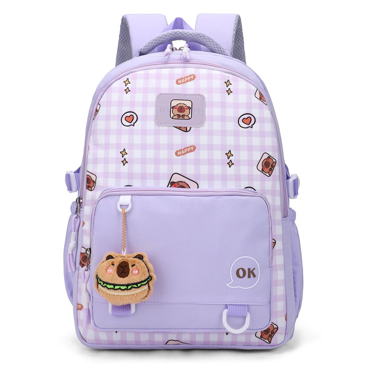 New backpack cute niche design junior high school student schoolbag large capacity travel college wind backpack no accessories фіолетовий
New backpack cute niche design junior high school student schoolbag large capacity travel college wind backpack no accessories фіолетовий