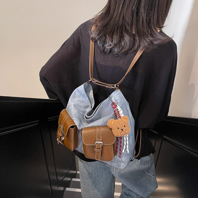 Go to work large-capacity bag women s new retro double shoulder back bag multi-purpose shoulder tote bag
Go to work large-capacity bag women s new retro double shoulder back bag multi-purpose shoulder tote bag