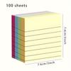 100-цветные стикеры-блокноты - 4-цветные блокноты, отрывные, для офиса, дома и школы, идеально подходят для праздников и подарков 76*76mm(100sheets)
100-цветные стикеры-блокноты - 4-цветные блокноты, отрывные, для офиса, дома и школы, идеально подходят для праздников и подарков 76*76mm(100sheets)