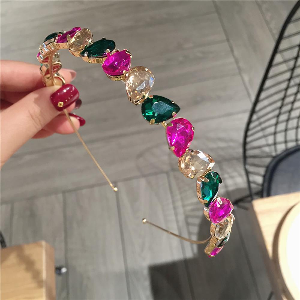 Bridal Hairband Women Headdress Zinc Zinc Alloy Water Drop Headband Rhinestone Hair Hoop Hair Accessories чорний/сірий
Bridal Hairband Women Headdress Zinc Zinc Alloy Water Drop Headband Rhinestone Hair Hoop Hair Accessories чорний/сірий