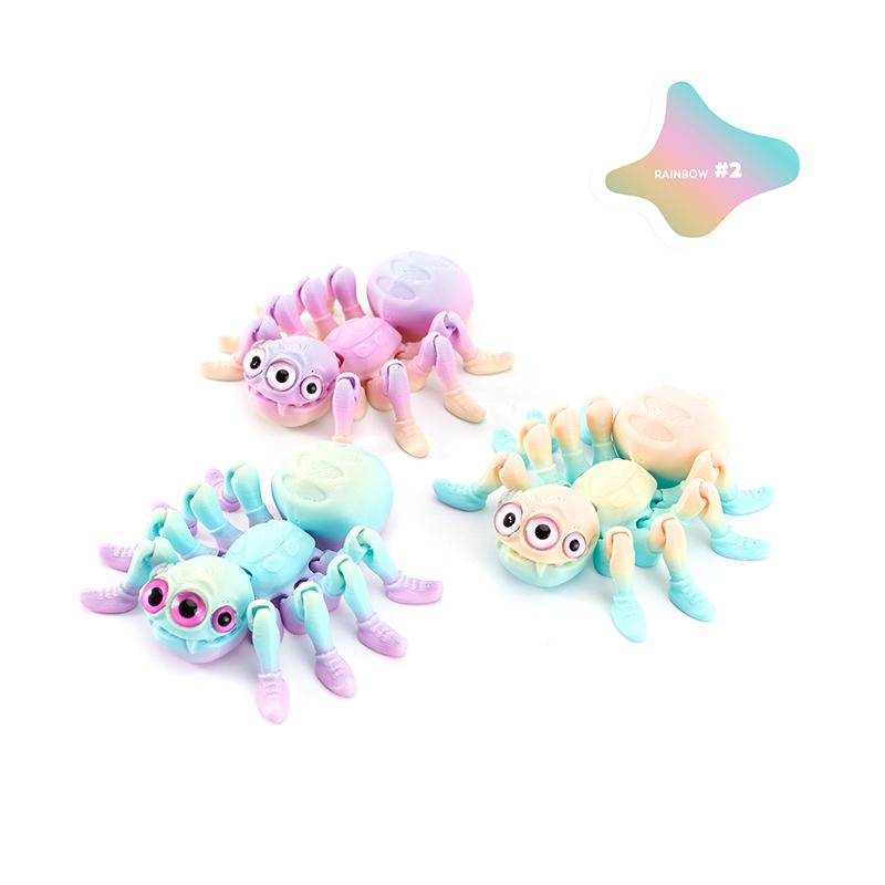 Гибкая 3D-печатная шарнирная скульптура паука, подвижная фигурка паука, креативный настольный декор, украшение S
Гибкая 3D-печатная шарнирная скульптура паука, подвижная фигурка паука, креативный настольный декор, украшение S