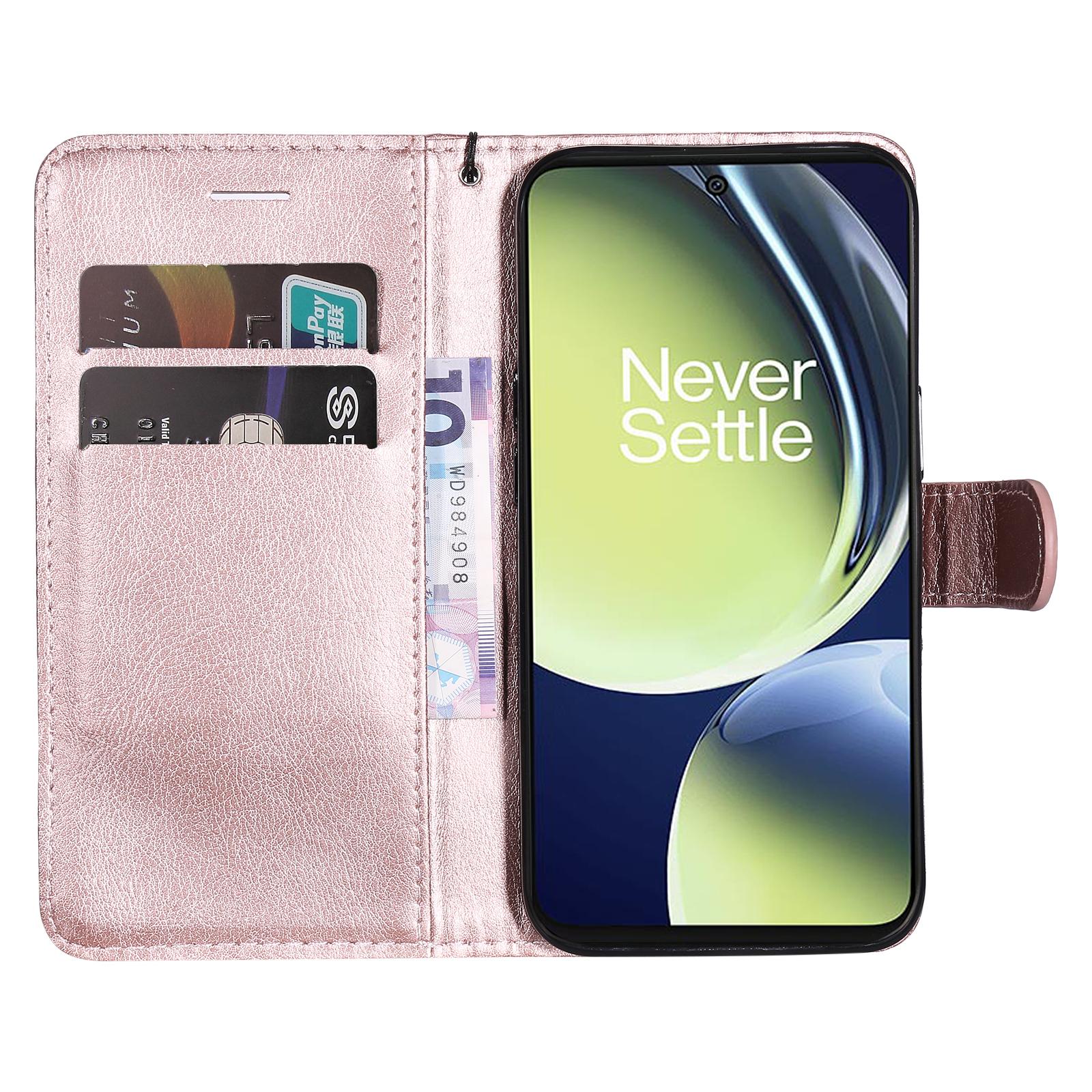 For OnePlus Nord CE 3 Lite 5G/Nord N30 5G Case Solid Color Leather Mobile Cover Wallet Stand with Strap Rose Gold
For OnePlus Nord CE 3 Lite 5G/Nord N30 5G Case Solid Color Leather Mobile Cover Wallet Stand with Strap Rose Gold