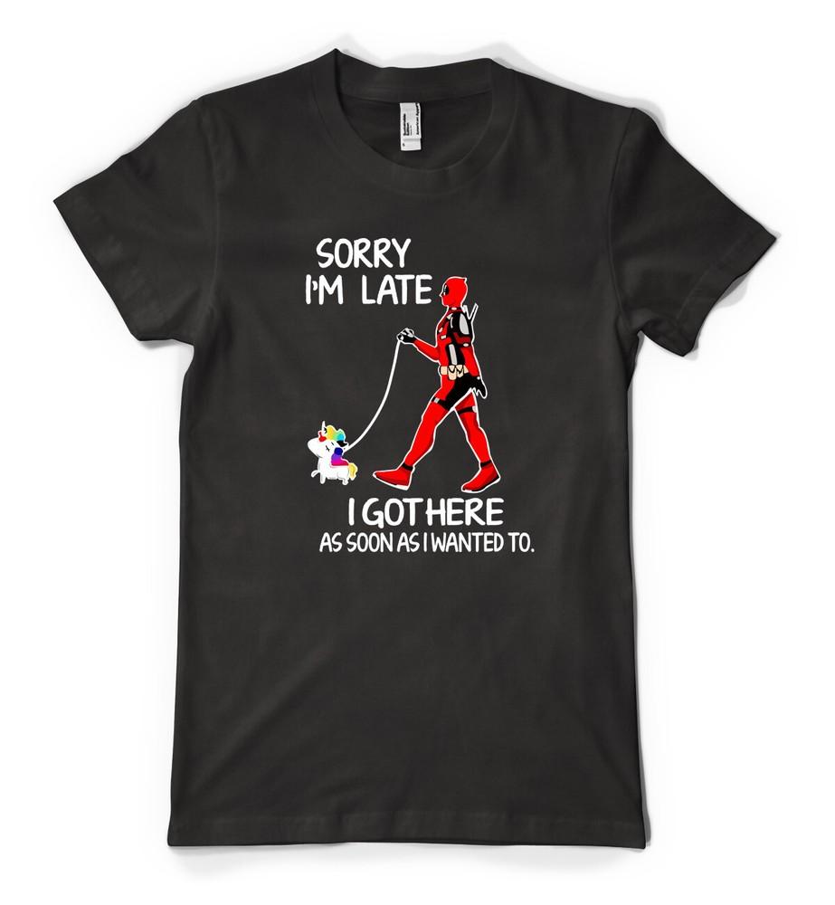 Deadpool Sorry I m Late I Got Here As Soon Personalised Adult And Kids T Shirt 4XL
Deadpool Sorry I m Late I Got Here As Soon Personalised Adult And Kids T Shirt 4XL