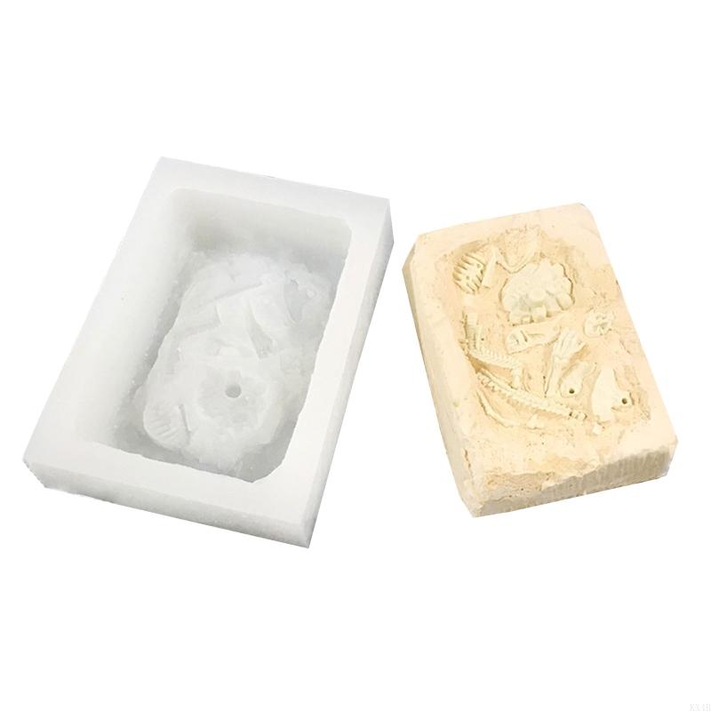KX4B Dinosaur Fossils Cake Silicone Moulds DIY Crystal Epoxy Chocolate Baking Mould Cake Mold for Desserts Jelly Mousse
KX4B Dinosaur Fossils Cake Silicone Moulds DIY Crystal Epoxy Chocolate Baking Mould Cake Mold for Desserts Jelly Mousse