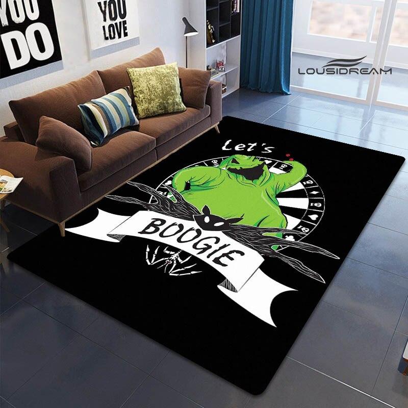Oogie Boogie, модный ковер с принтом аниме, детский игровой ковер, противоскользящий ковер для гостиной, спальни, реквизит для фотосъемки, подарок на день рождения 40x60cm
Oogie Boogie, модный ковер с принтом аниме, детский игровой ковер, противоскользящий ковер для гостиной, спальни, реквизит для фотосъемки, подарок на день рождения 40x60cm