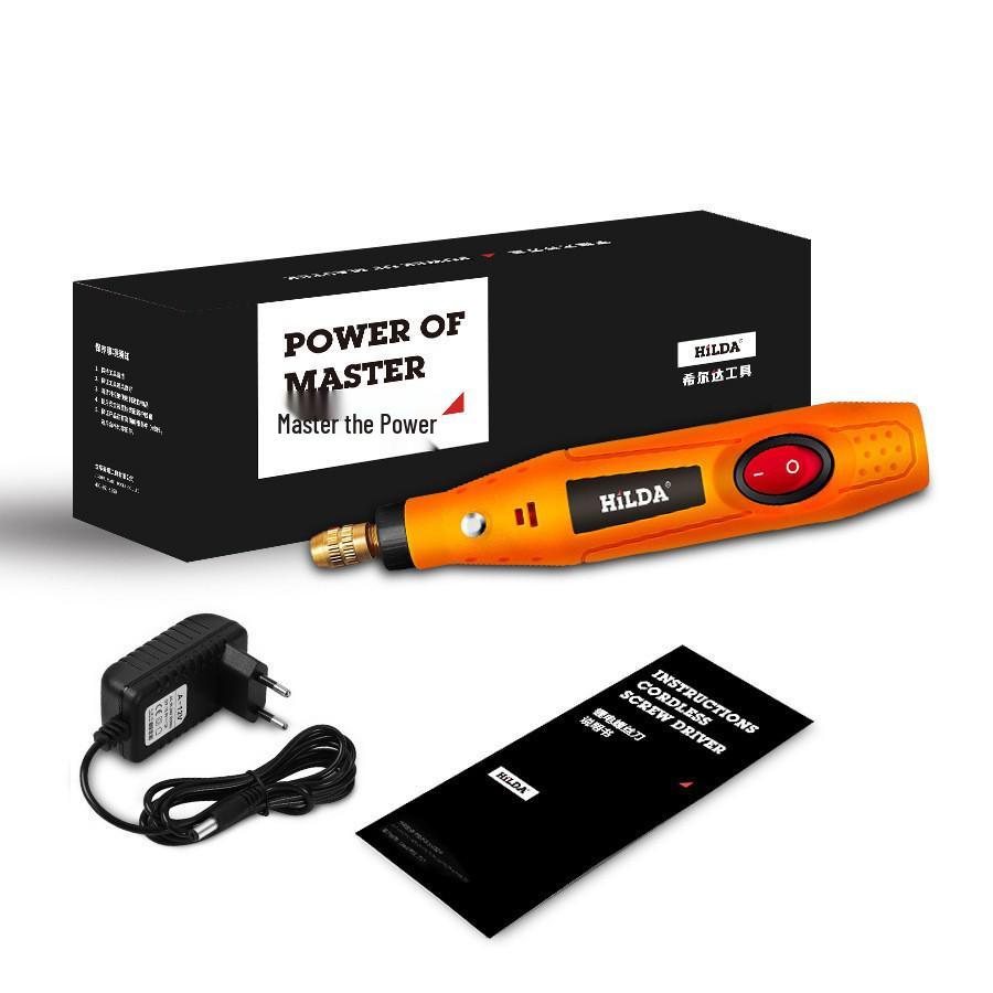 Compact Electric Grinder for Wood Carving, Jade Polishing, Engraving, Nail Filing, and Drilling.
Compact Electric Grinder for Wood Carving, Jade Polishing, Engraving, Nail Filing, and Drilling.