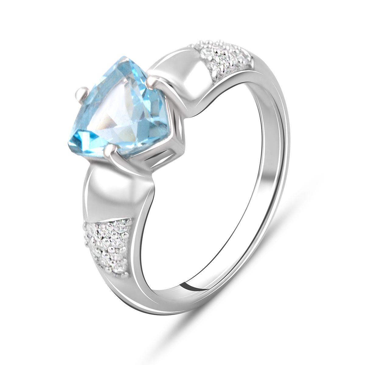 Срібна каблучка з натуральним топазом 1.993ct (2097167) 3.68 гр. 925 проби 17.5 небо синє світло кольору
Срібна каблучка з натуральним топазом 1.993ct (2097167) 3.68 гр. 925 проби 17.5 небо синє світло кольору