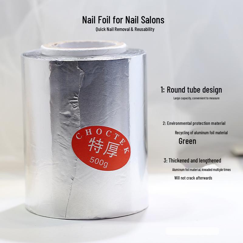 Nail Polish Removal Foil: Thickened & Lengthened for Durability. Essential Nail Art Tool for Quick Removal. Perfect for Salons.
Nail Polish Removal Foil: Thickened & Lengthened for Durability. Essential Nail Art Tool for Quick Removal. Perfect for Salons.
