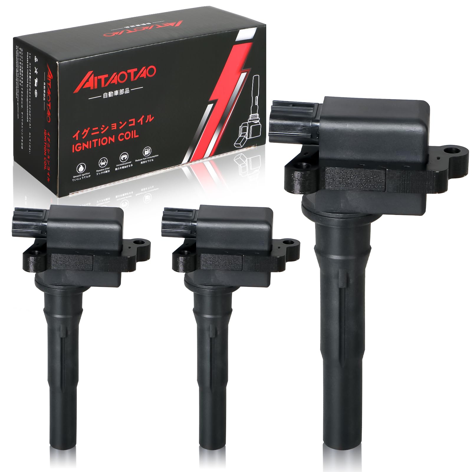 Комплект из 3 катушек зажигания AITAOTAO для Nissan Mitsubishi MD346383 eK Wagon Sports Active H81W H82W Toppo H82A Toppo BJ Minica H42A V H47A V Minicab
Комплект из 3 катушек зажигания AITAOTAO для Nissan Mitsubishi MD346383 eK Wagon Sports Active H81W H82W Toppo H82A Toppo BJ Minica H42A V H47A V Minicab