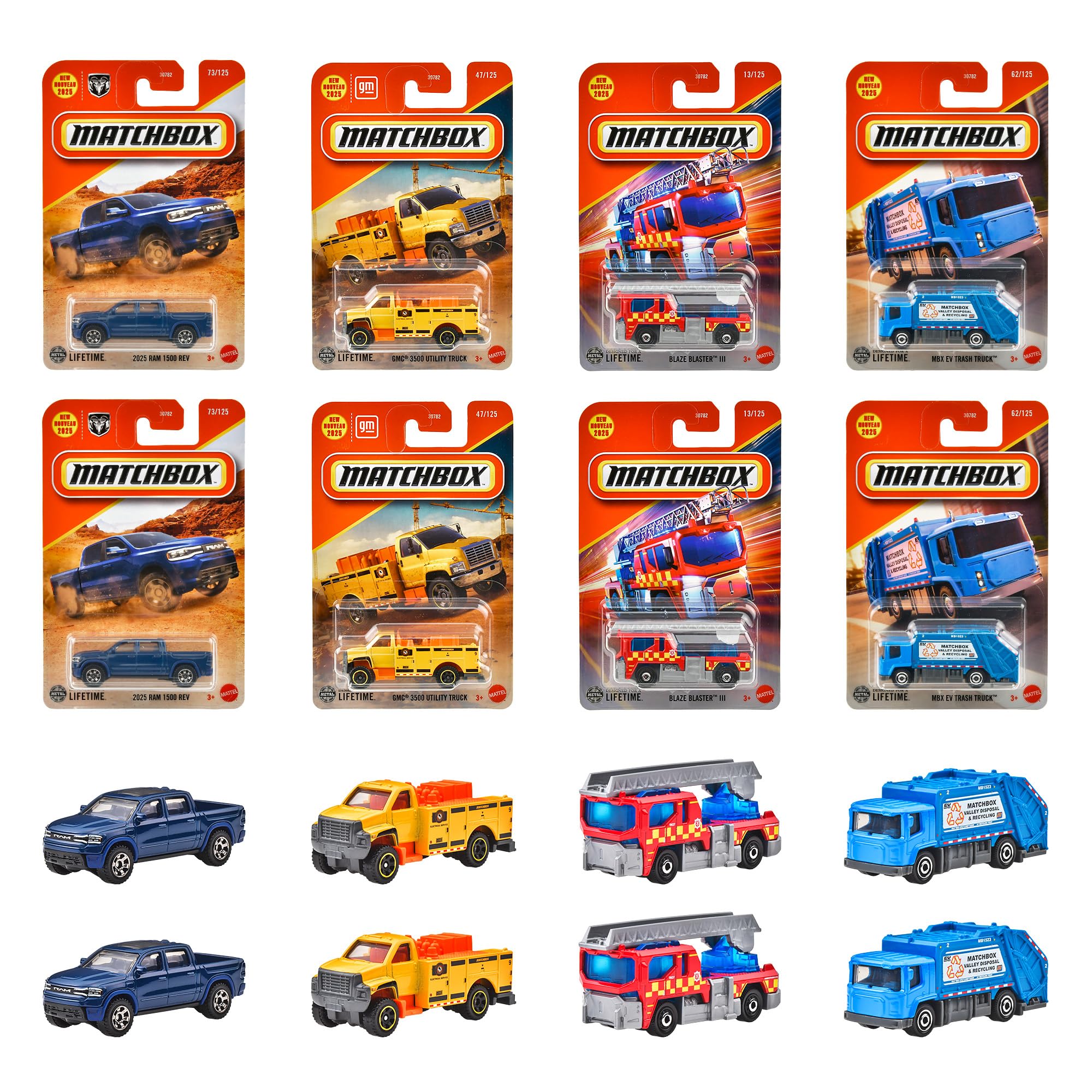 Matchbox Basic Cars F Assortment Vehicle Toy Mini Box Ages Cars, 24-Car Set, Set, 3+, Multi-Purpose, 98CF-30782
Matchbox Basic Cars F Assortment Vehicle Toy Mini Box Ages Cars, 24-Car Set, Set, 3+, Multi-Purpose, 98CF-30782