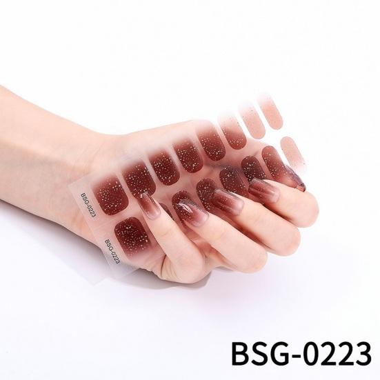 Yousheng Gel Nail Wraps Patch Manicure Долговечные водостойкие УФ-гелевые наклейки с деревянной палочкой для потрясающего дизайна ногтей K
Yousheng Gel Nail Wraps Patch Manicure Долговечные водостойкие УФ-гелевые наклейки с деревянной палочкой для потрясающего дизайна ногтей K
