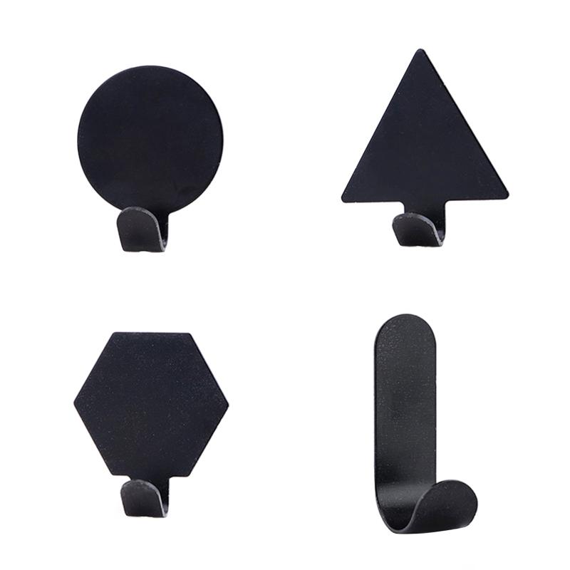 Metal Hook Punch Release Strong Load-bearing Viscose Door Hangs Clothes чорний
Metal Hook Punch Release Strong Load-bearing Viscose Door Hangs Clothes чорний