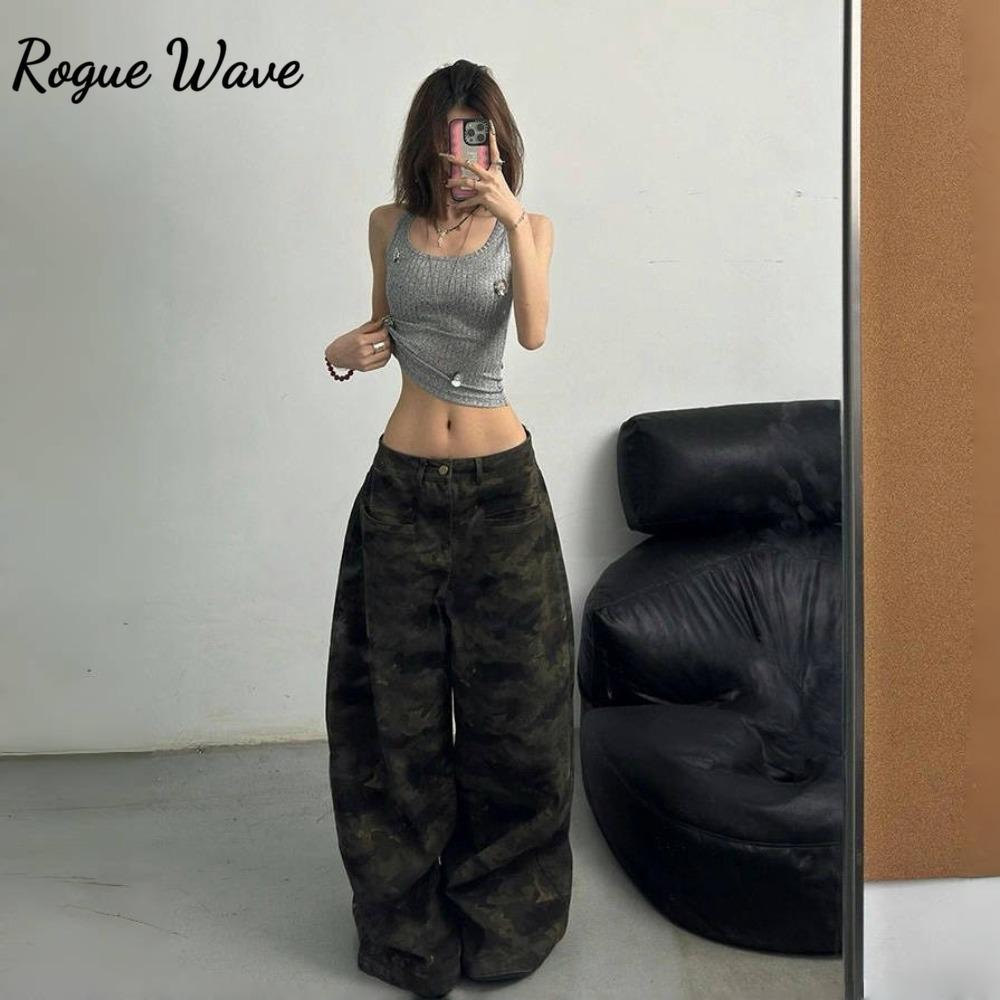 RogueWave Женские джинсы с высокой посадкой, мешковатые, повседневные, винтажные, Y2K, камуфляжные, прямые брюки, уличные, американские, широкие джинсы S армия зеленый
RogueWave Женские джинсы с высокой посадкой, мешковатые, повседневные, винтажные, Y2K, камуфляжные, прямые брюки, уличные, американские, широкие джинсы S армия зеленый