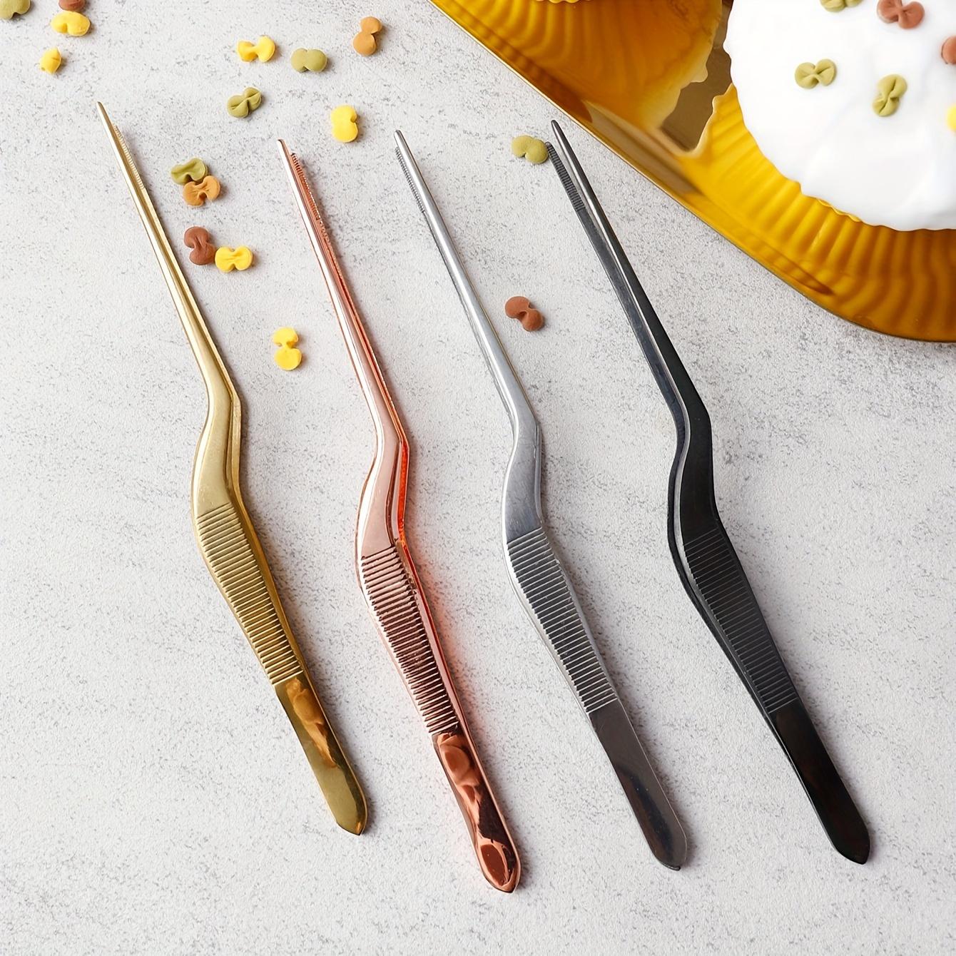 1PC 430 Stainless Steel Chef Tweezer Tongs, Ideal for Baking, Cake Decorating & Molecular Gastronomy небо синє кольору
1PC 430 Stainless Steel Chef Tweezer Tongs, Ideal for Baking, Cake Decorating & Molecular Gastronomy небо синє кольору