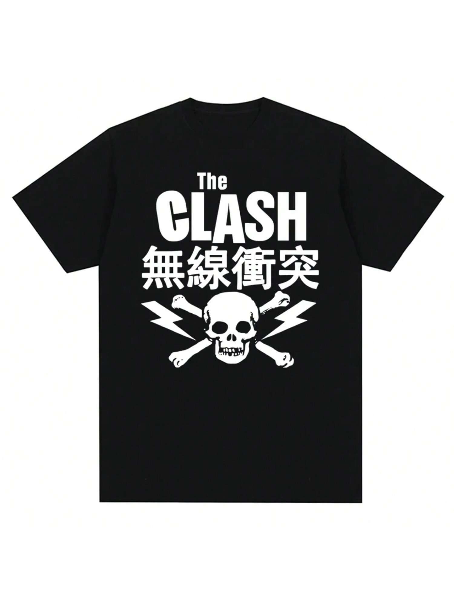 New Crew Neck The Clash Vintage Design Print Graphic T Shirt Men Music Rock Band Cotton Tees Unisex Clothing Top XXXXXL чорний
New Crew Neck The Clash Vintage Design Print Graphic T Shirt Men Music Rock Band Cotton Tees Unisex Clothing Top XXXXXL чорний