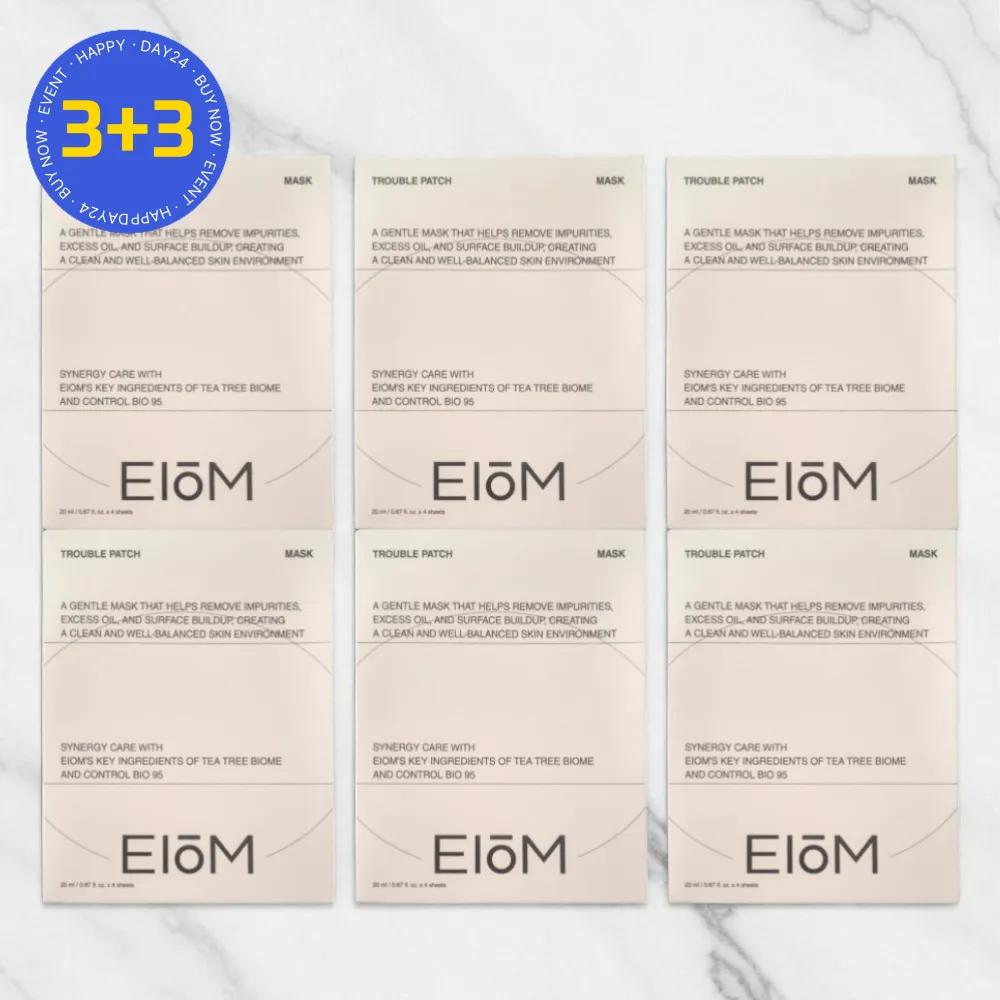 EIOM Trouble Care Scaling Patch Mask 20ml 4-pack 6 Boxes
EIOM Trouble Care Scaling Patch Mask 20ml 4-pack 6 Boxes