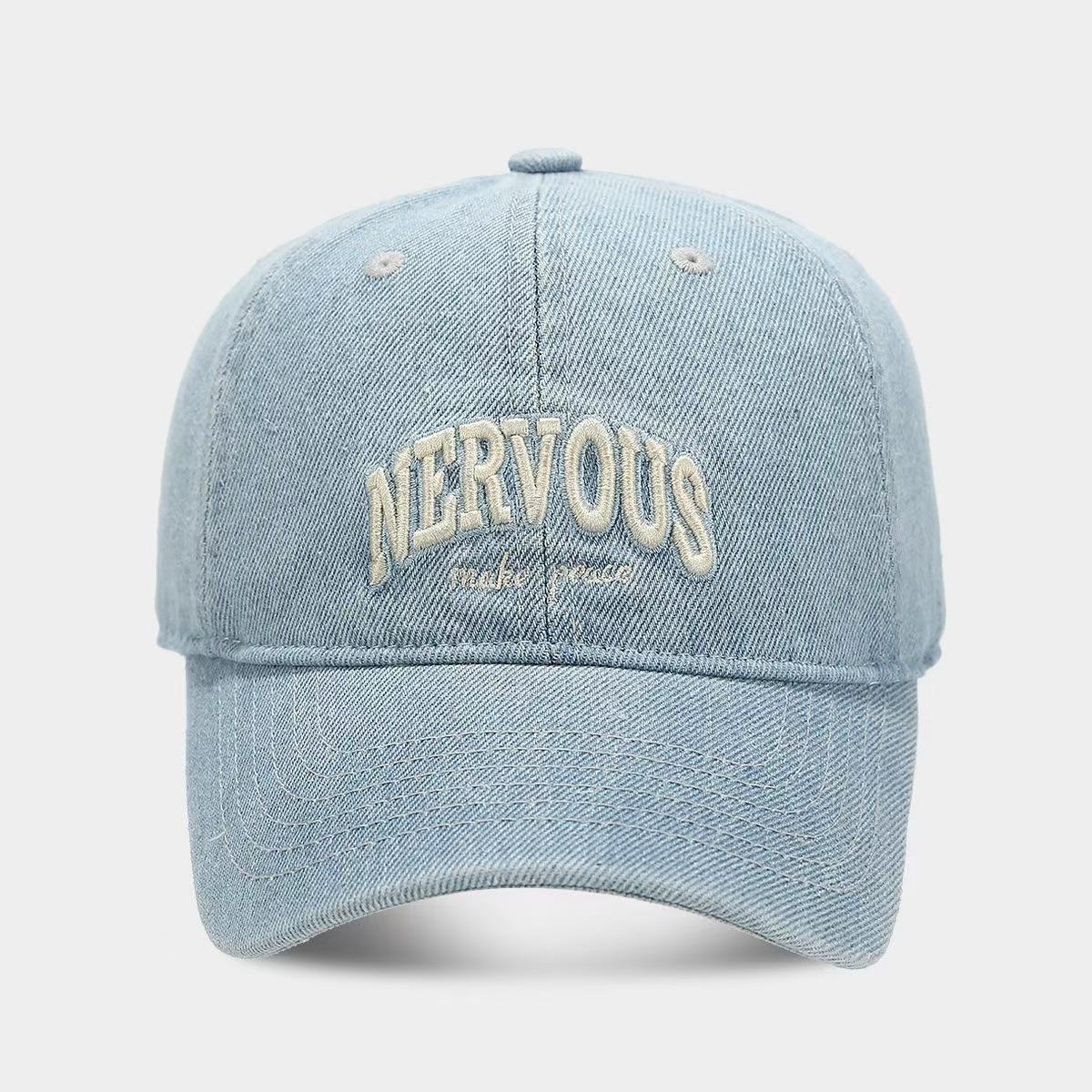 Ретро-джинсовая кепка женская осенняя новая бейсболка для пары универсальная маленькая шляпа для мужчин M(56-58cm)
Ретро-джинсовая кепка женская осенняя новая бейсболка для пары универсальная маленькая шляпа для мужчин M(56-58cm)