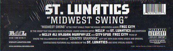 12inch Record ST. LUNATICS - Midwest Swing 0121588151 Universal Recor 2001 US Rap & Hip-Hop/R&B Used
12inch Record ST. LUNATICS - Midwest Swing 0121588151 Universal Recor 2001 US Rap & Hip-Hop/R&B Used