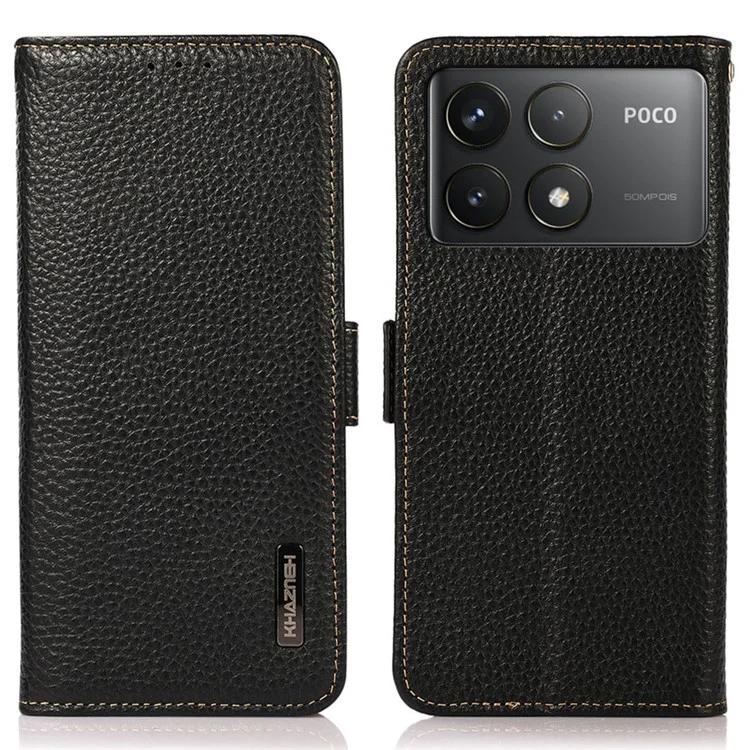KHAZNEH для Xiaomi Poco F6 Pro 5G Redmi K70 5G K70 Pro 5G чехол RFID блокирующий подлинный чехол из коровьей кожи с узором личи
KHAZNEH для Xiaomi Poco F6 Pro 5G Redmi K70 5G K70 Pro 5G чехол RFID блокирующий подлинный чехол из коровьей кожи с узором личи