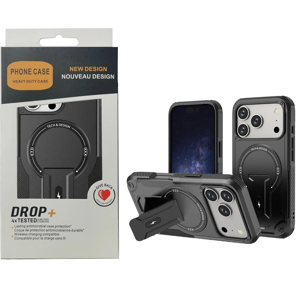 Military Magnetic Kickstand Armor Phone Case For IPhone 17 Air 16 E 15 14 Plus 13 12 11 Pro Max Magsafe Wireless Charging Cover iPhone17 Pro Max чорний
Military Magnetic Kickstand Armor Phone Case For IPhone 17 Air 16 E 15 14 Plus 13 12 11 Pro Max Magsafe Wireless Charging Cover iPhone17 Pro Max чорний