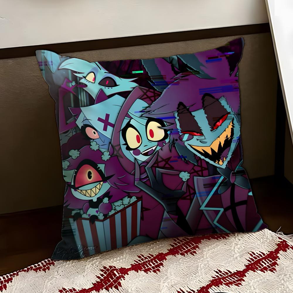 HHazbin HHotel Anime Cushion Cover Reversible Soft Durable Pillow Cover Home Car MultiScene Use for Daily Comfort 30X30cm
HHazbin HHotel Anime Cushion Cover Reversible Soft Durable Pillow Cover Home Car MultiScene Use for Daily Comfort 30X30cm