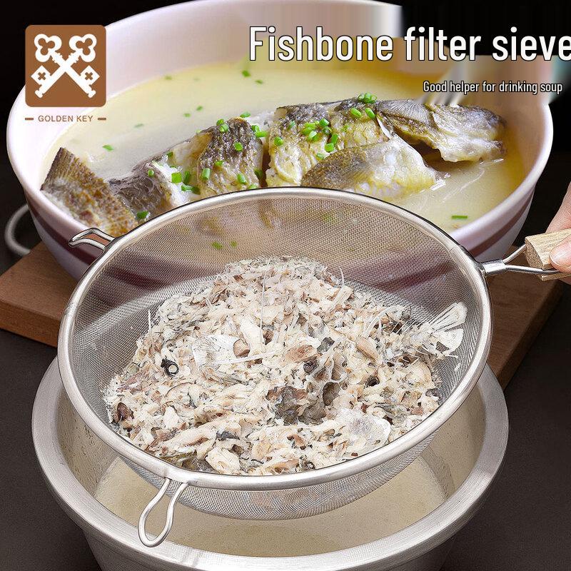 GOLDEN KEY Stainless Steel Kitchen Strainers & Colanders
GOLDEN KEY Stainless Steel Kitchen Strainers & Colanders