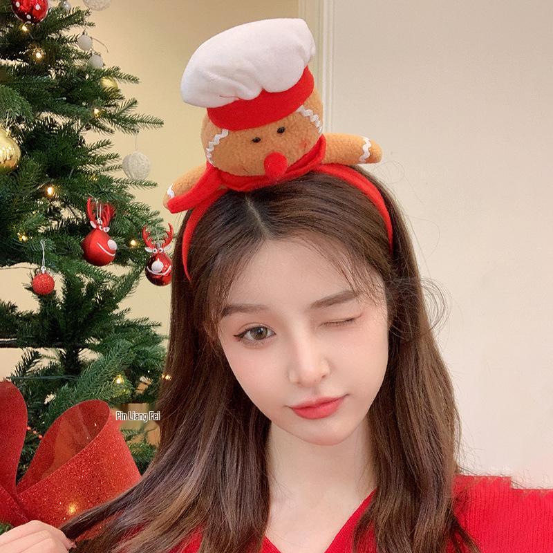 Cute 3D Santa Claus & Reindeer Headband with Snowman Hair Clip Christmas Headwear
Cute 3D Santa Claus & Reindeer Headband with Snowman Hair Clip Christmas Headwear