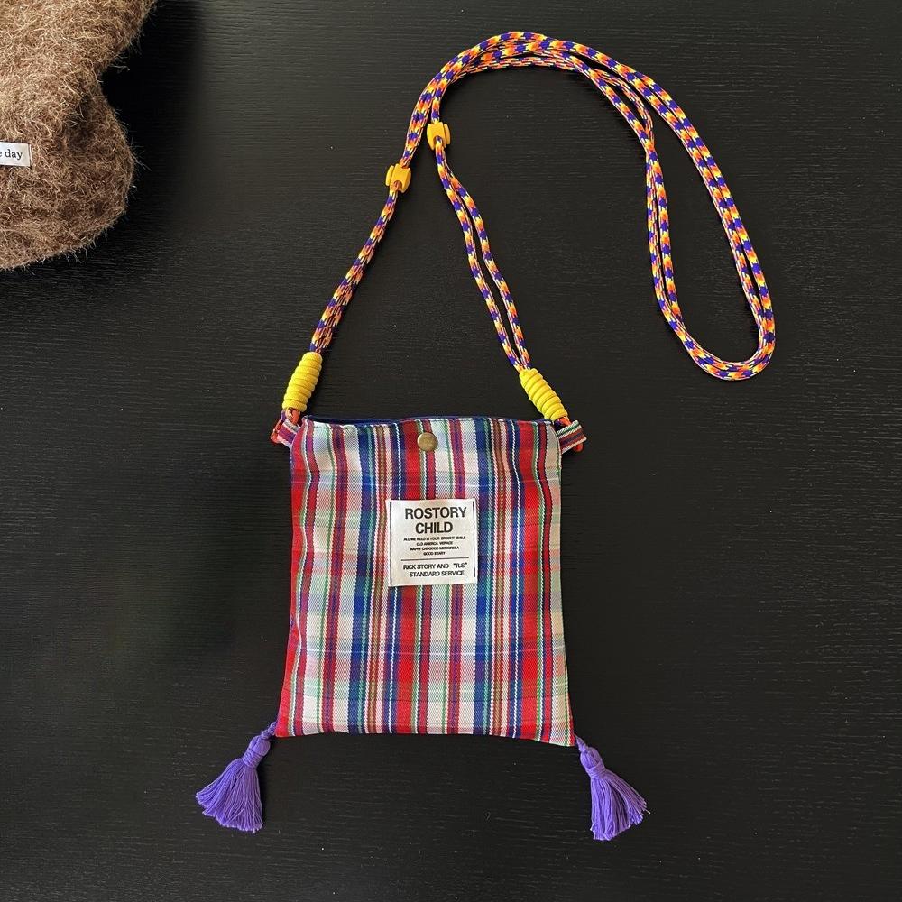Contrast Color Plaid Women s Small Shoulder Bags Vintage Design Ladies Phone Pouch Purse Lightweight Female Cloth Crossbody Bag
Contrast Color Plaid Women s Small Shoulder Bags Vintage Design Ladies Phone Pouch Purse Lightweight Female Cloth Crossbody Bag