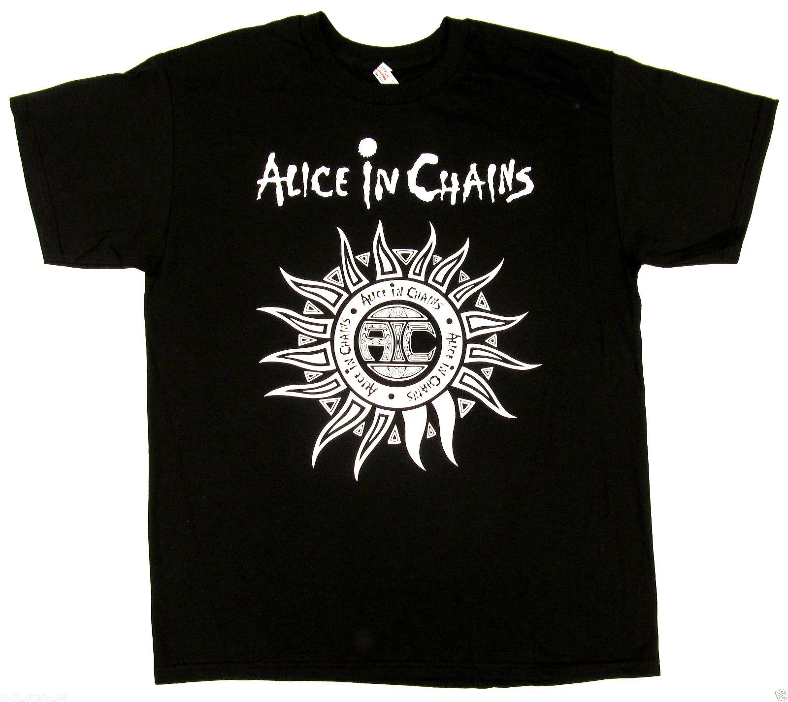 ALICE IN CHAINS Tribal Sun T-shirt Grunge Heavy Metal Tee Adult Men s Black New XXXL
ALICE IN CHAINS Tribal Sun T-shirt Grunge Heavy Metal Tee Adult Men s Black New XXXL