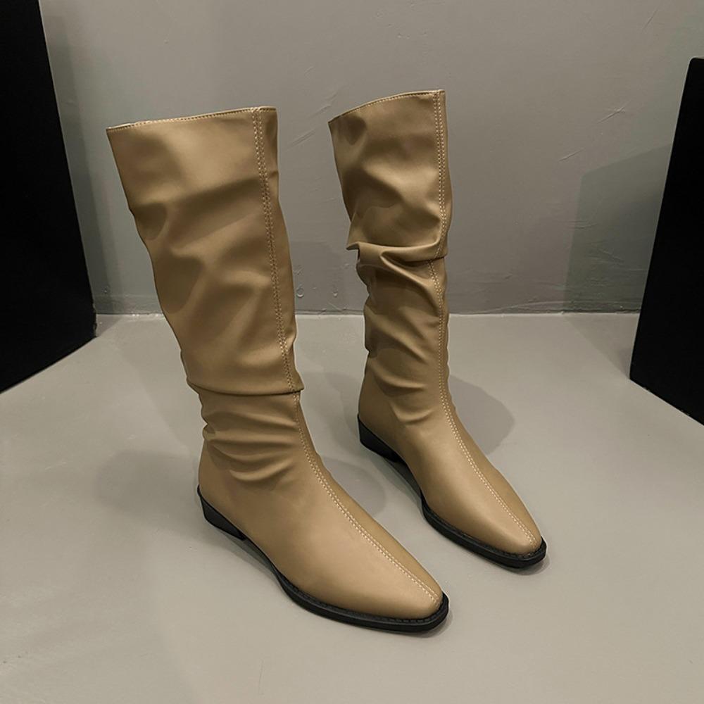 Сморщенные уличные модные рыцарские сапоги женские 40
Сморщенные уличные модные рыцарские сапоги женские 40