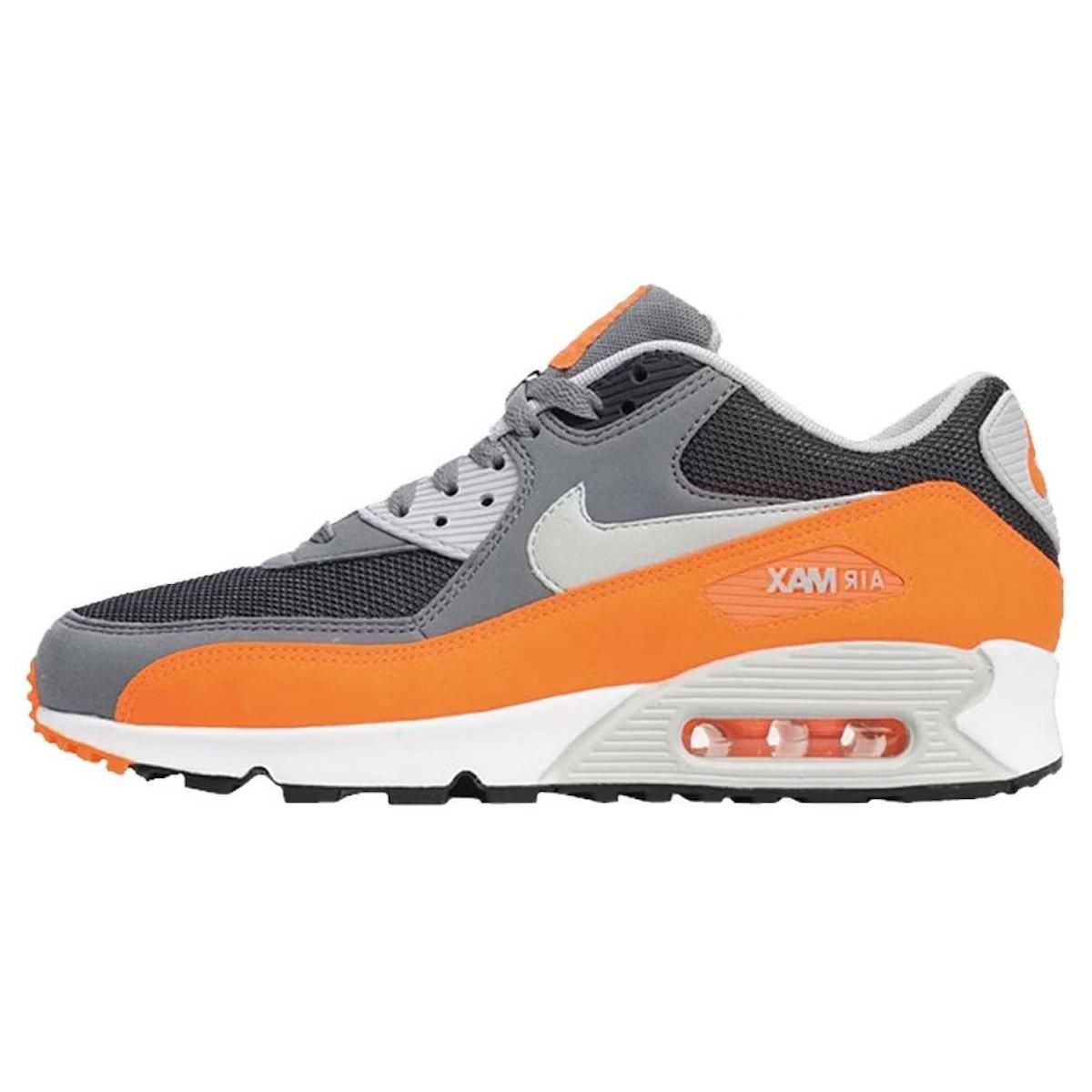 Мужские кроссовки Nike Air Max 90 Essential Grey Cool-Grey Pure-Platinum-Total-Orange-Anthracite 537384-038
Мужские кроссовки Nike Air Max 90 Essential Grey Cool-Grey Pure-Platinum-Total-Orange-Anthracite 537384-038