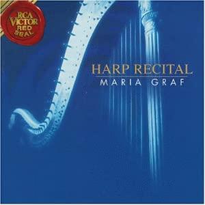 CD HARP CLASSICAL - Maria Graf Recital 09026683112 RCA Victor Red 1996 US Classical Used
CD HARP CLASSICAL - Maria Graf Recital 09026683112 RCA Victor Red 1996 US Classical Used