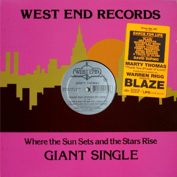 12-дюймовая пластинка МАРТИ ТОМАС - Спасибо (Сила Любви) WES1016 West End Record 2002 США Танцевальная и Электронная Б/У
12-дюймовая пластинка МАРТИ ТОМАС - Спасибо (Сила Любви) WES1016 West End Record 2002 США Танцевальная и Электронная Б/У