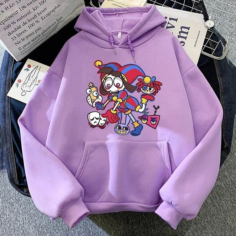 THE AMAZING DIGITAL CIRCUS Funny Hoodies Autumn Casual Unisex/women Sweatshirts Brand Fleece Clothing Comfortable Long Sleeve Tops
THE AMAZING DIGITAL CIRCUS Funny Hoodies Autumn Casual Unisex/women Sweatshirts Brand Fleece Clothing Comfortable Long Sleeve Tops