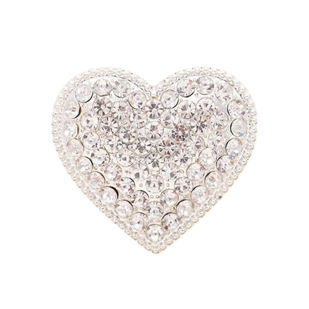 Chic Heart Shaped DIY Phone Case Charms Blinged Decorations Phone Shell Accessories Rhinestone/Silver White
Chic Heart Shaped DIY Phone Case Charms Blinged Decorations Phone Shell Accessories Rhinestone/Silver White