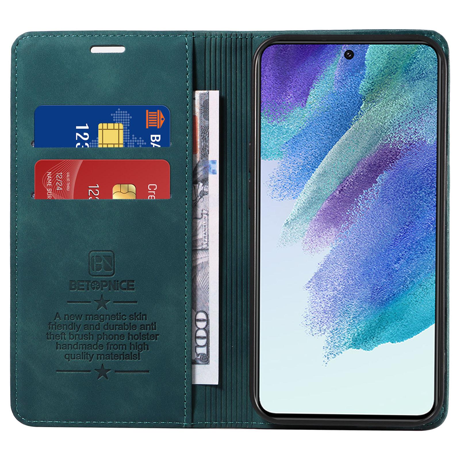 BETOPNICE 003 For Samsung Galaxy S21 4G/S21 5G RFID Blocking Wallet Stand Cover PU Leather Phone Case Brown
BETOPNICE 003 For Samsung Galaxy S21 4G/S21 5G RFID Blocking Wallet Stand Cover PU Leather Phone Case Brown