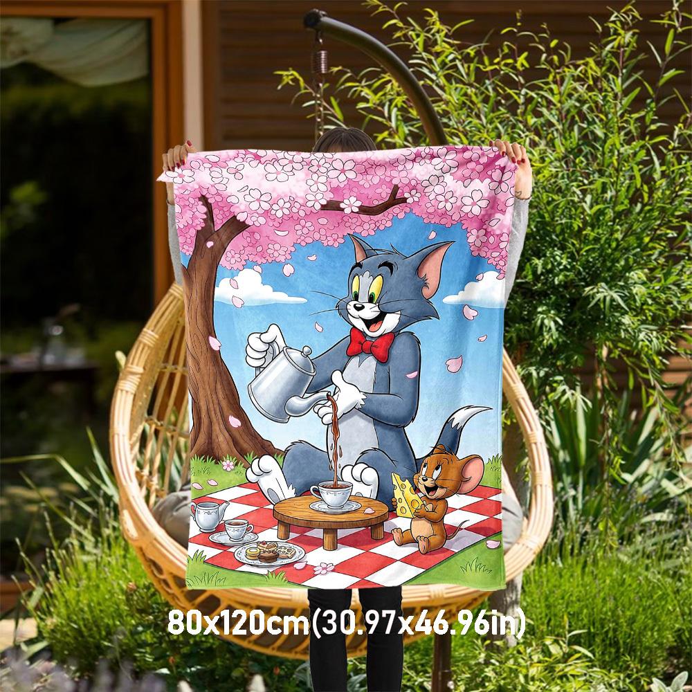 1pc Tom and Jerry picnicOutdoor Flannel Blanket Soft Plush Decor for Picnics, camping,Bedroom, Playroom, or Lunch Breakn1155A 80x120cm(31x47inch)
1pc Tom and Jerry picnicOutdoor Flannel Blanket Soft Plush Decor for Picnics, camping,Bedroom, Playroom, or Lunch Breakn1155A 80x120cm(31x47inch)