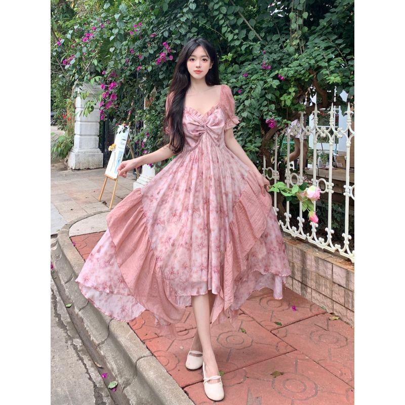 Plus Size Women s Clothing Sweet French Dress 2024 Summer New Arrival Print Patchwork Sense High Waist Dress Pink M
Plus Size Women s Clothing Sweet French Dress 2024 Summer New Arrival Print Patchwork Sense High Waist Dress Pink M