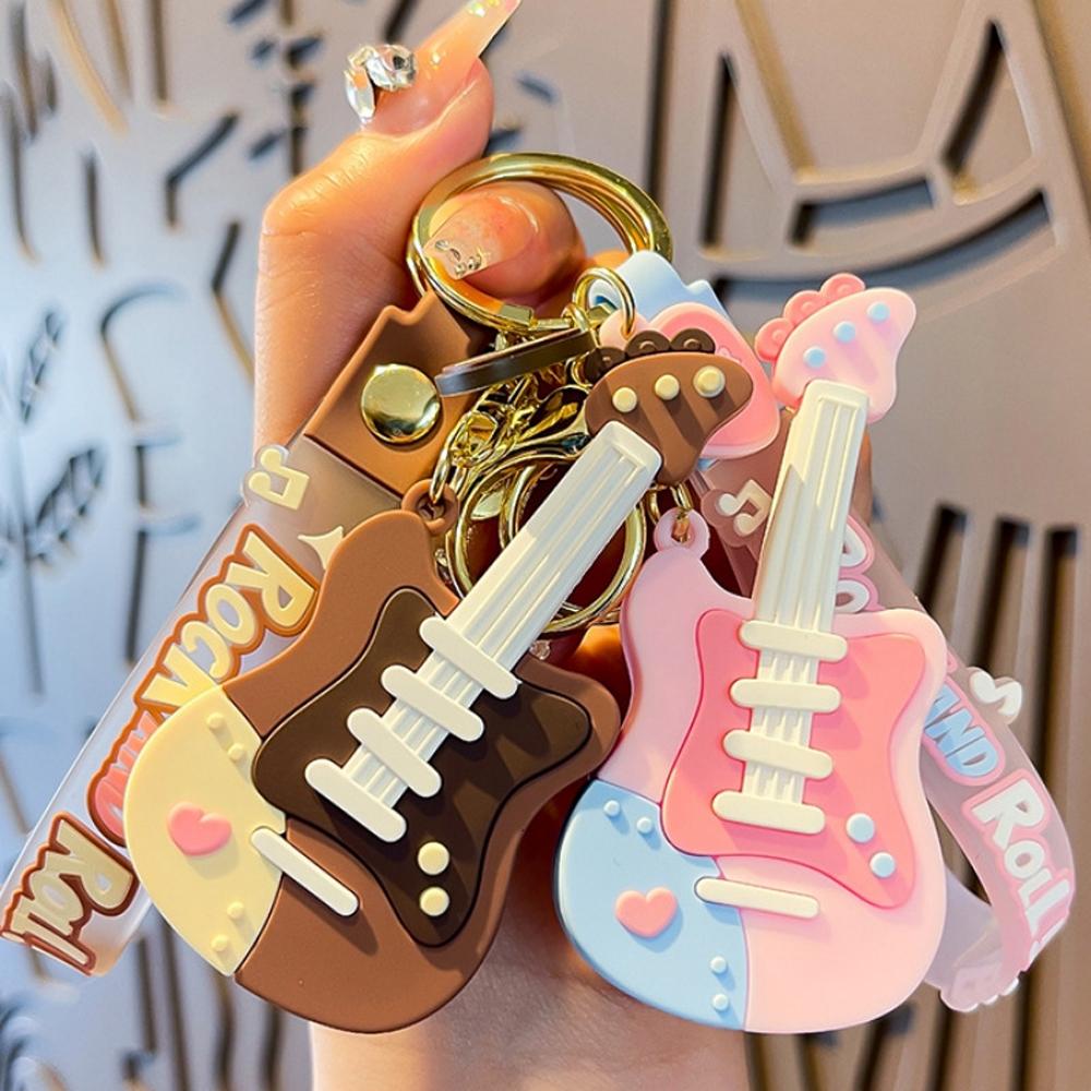 Cool Guitar Keyring Cute Musical Instrument Keychain Sweet Guitar Key Chain Musician Jewelry Gift шоколадний
Cool Guitar Keyring Cute Musical Instrument Keychain Sweet Guitar Key Chain Musician Jewelry Gift шоколадний