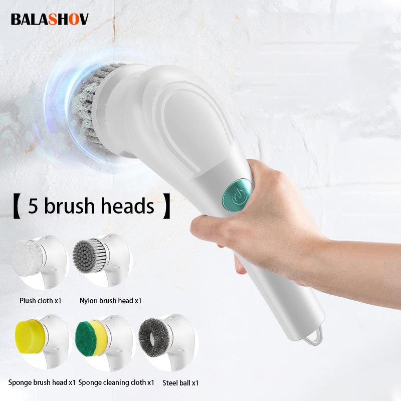 Handheldr Electric Spin Scrubber With 5 Replaceable Brush Head, Power Cordless Electric Cleaning Brush, For Bathroom, Kitchen белый
Handheldr Electric Spin Scrubber With 5 Replaceable Brush Head, Power Cordless Electric Cleaning Brush, For Bathroom, Kitchen белый