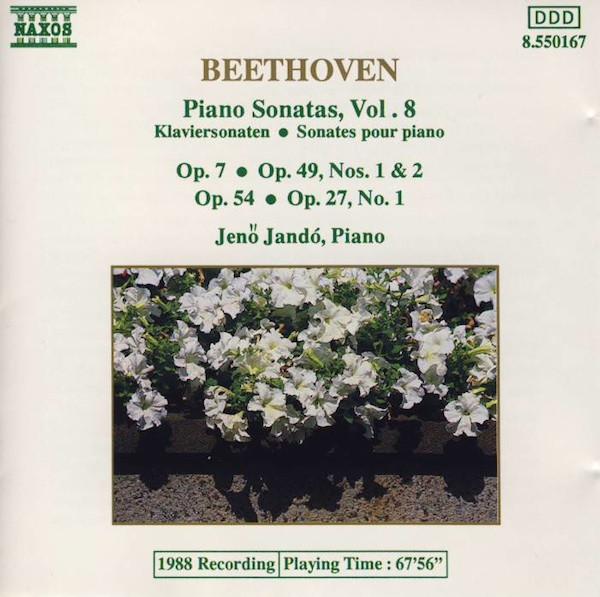 CD LUDWIG VAN BEETHOVEN , JENÖ JANDÓ - Piano Sonatas, Vol. 8 8550167 Naxos 1988 Europe ObiClassical Used
CD LUDWIG VAN BEETHOVEN , JENÖ JANDÓ - Piano Sonatas, Vol. 8 8550167 Naxos 1988 Europe ObiClassical Used