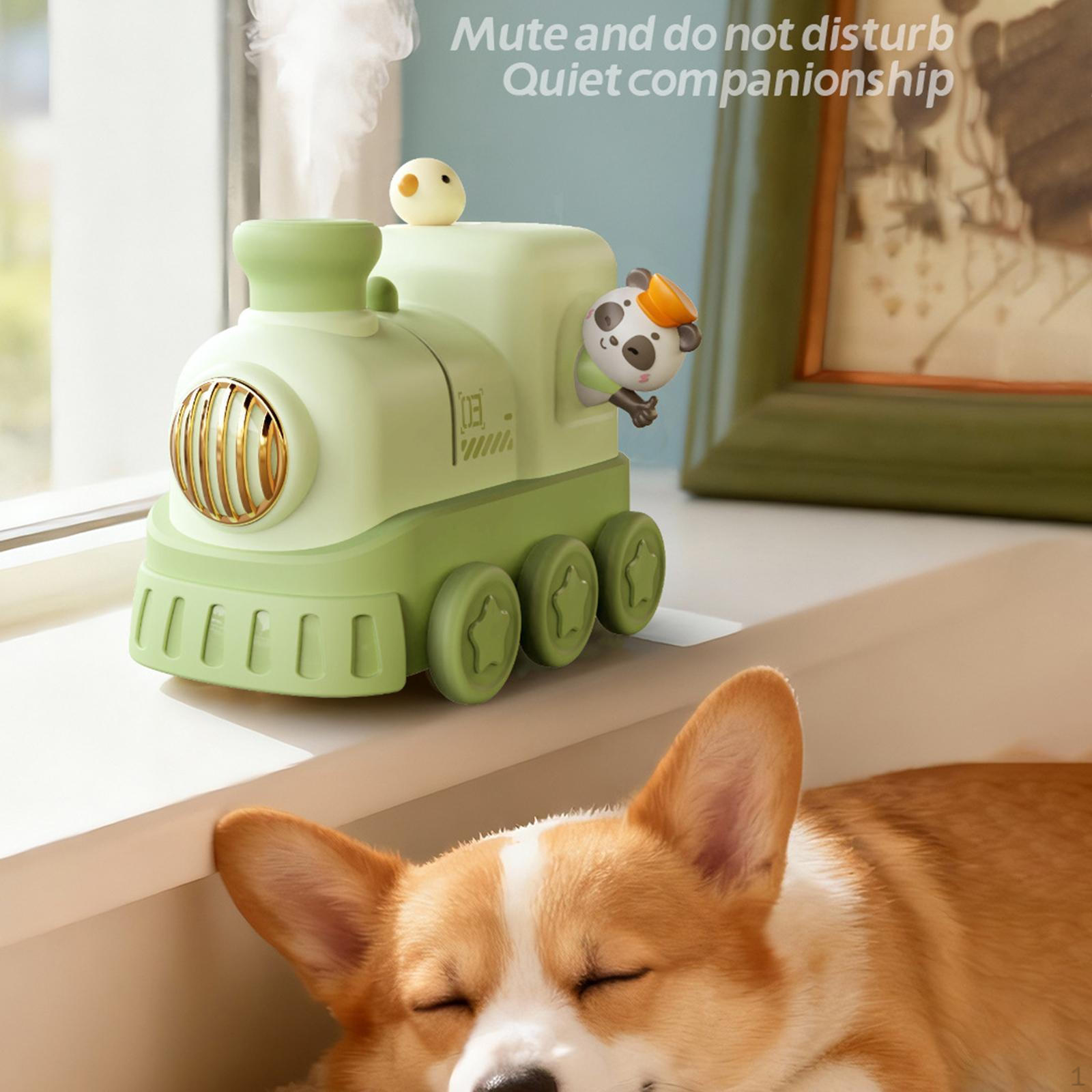 Train Air Humidifier Auto Shut Off Night Light Desk for NightStand Home зелений
Train Air Humidifier Auto Shut Off Night Light Desk for NightStand Home зелений