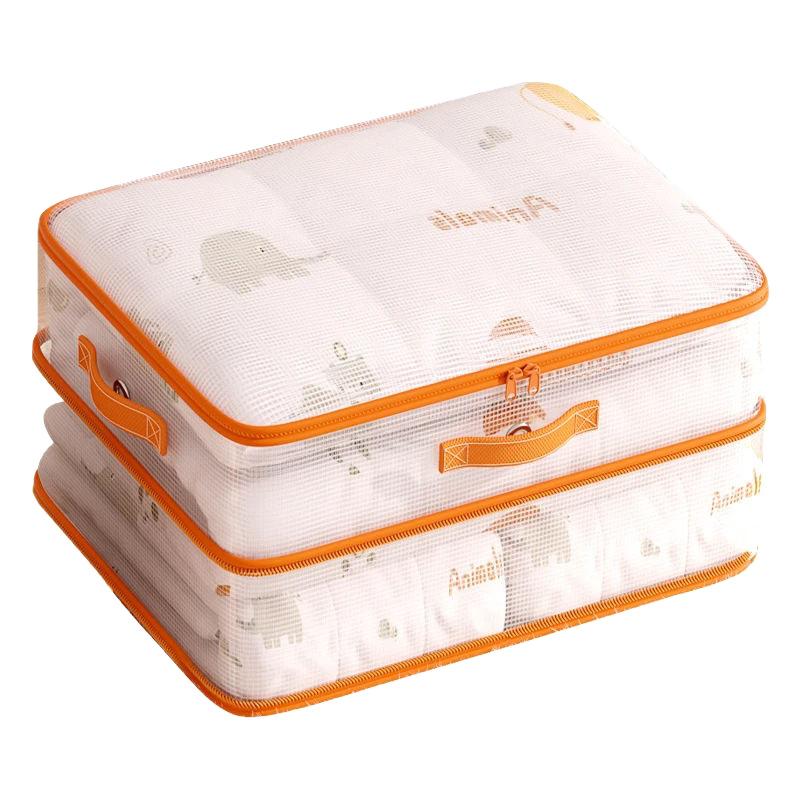 Compression Clothes Storage Bag Large Capacity Blanket Storage Bag Storage Containers for Home Organizing Bedroom Clothing L 54X42X30cm
Compression Clothes Storage Bag Large Capacity Blanket Storage Bag Storage Containers for Home Organizing Bedroom Clothing L 54X42X30cm