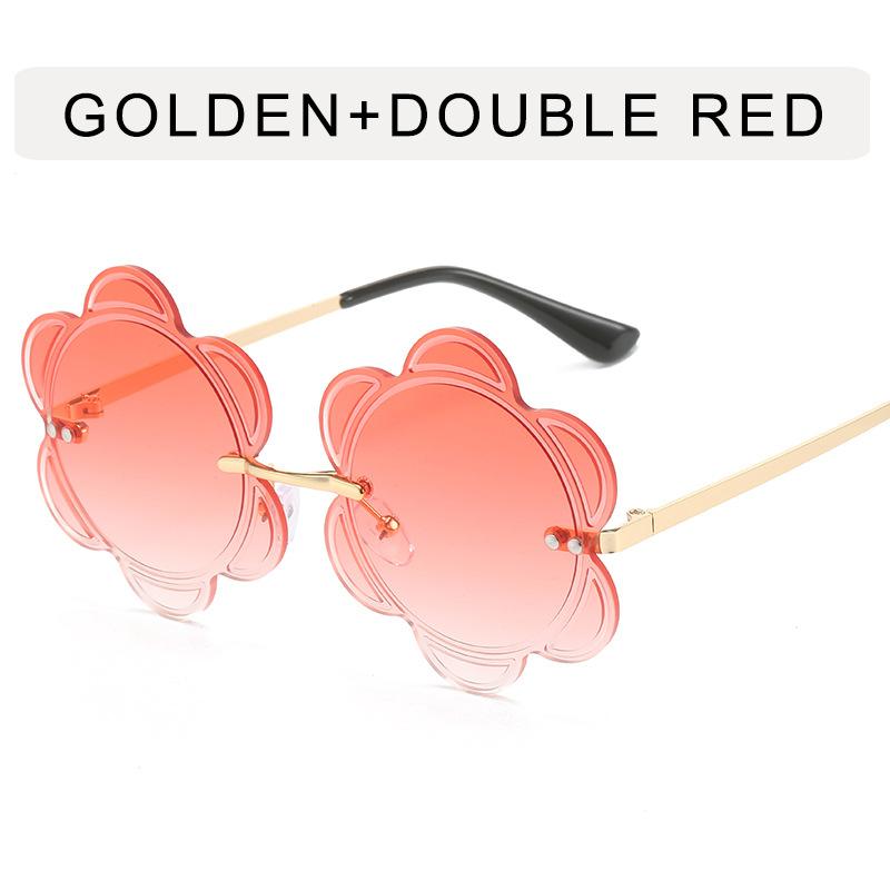 Flower Shape Sunglasses for Women New Fashion Rimless Metal Leg Designer Sunglasses Woman Korean Style Female Sunglass
Flower Shape Sunglasses for Women New Fashion Rimless Metal Leg Designer Sunglasses Woman Korean Style Female Sunglass