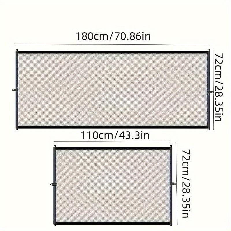 Pet Dog Fence Portable Breathable Isolation Safety Net Household Punch-free Dog Door Protective Isolation Baby Hook Baby Fence 110x72cm чёрный
Pet Dog Fence Portable Breathable Isolation Safety Net Household Punch-free Dog Door Protective Isolation Baby Hook Baby Fence 110x72cm чёрный