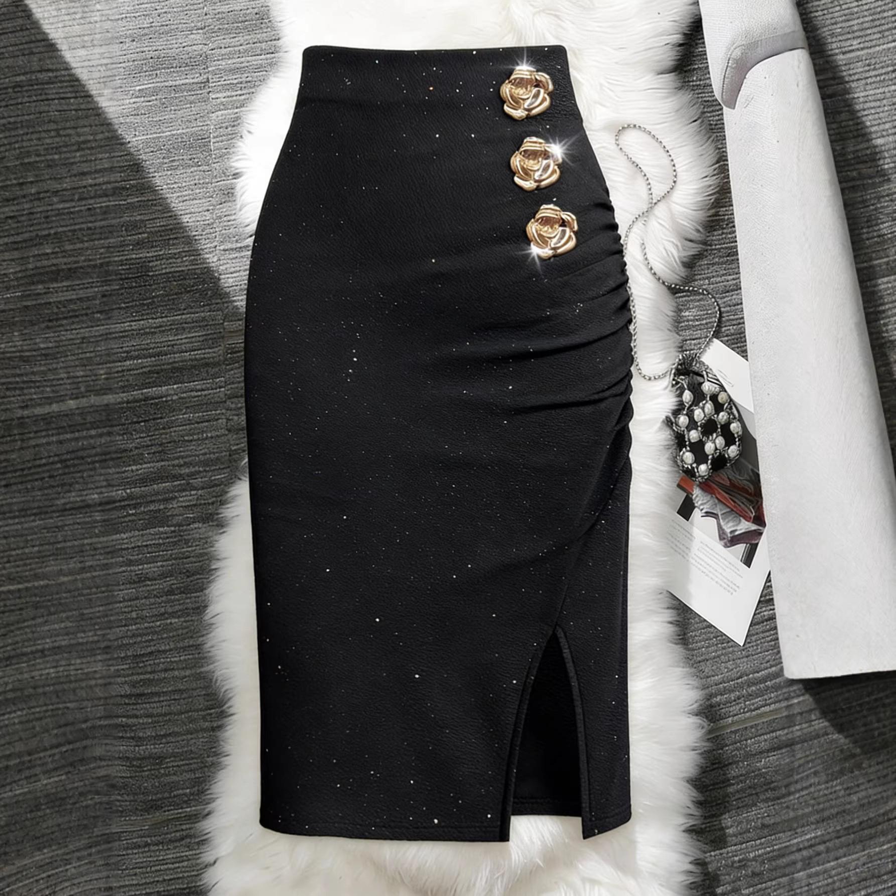 Plus Size Starry Sky Floral Slit Skirt - Elegant & Comfortable 3XL
Plus Size Starry Sky Floral Slit Skirt - Elegant & Comfortable 3XL