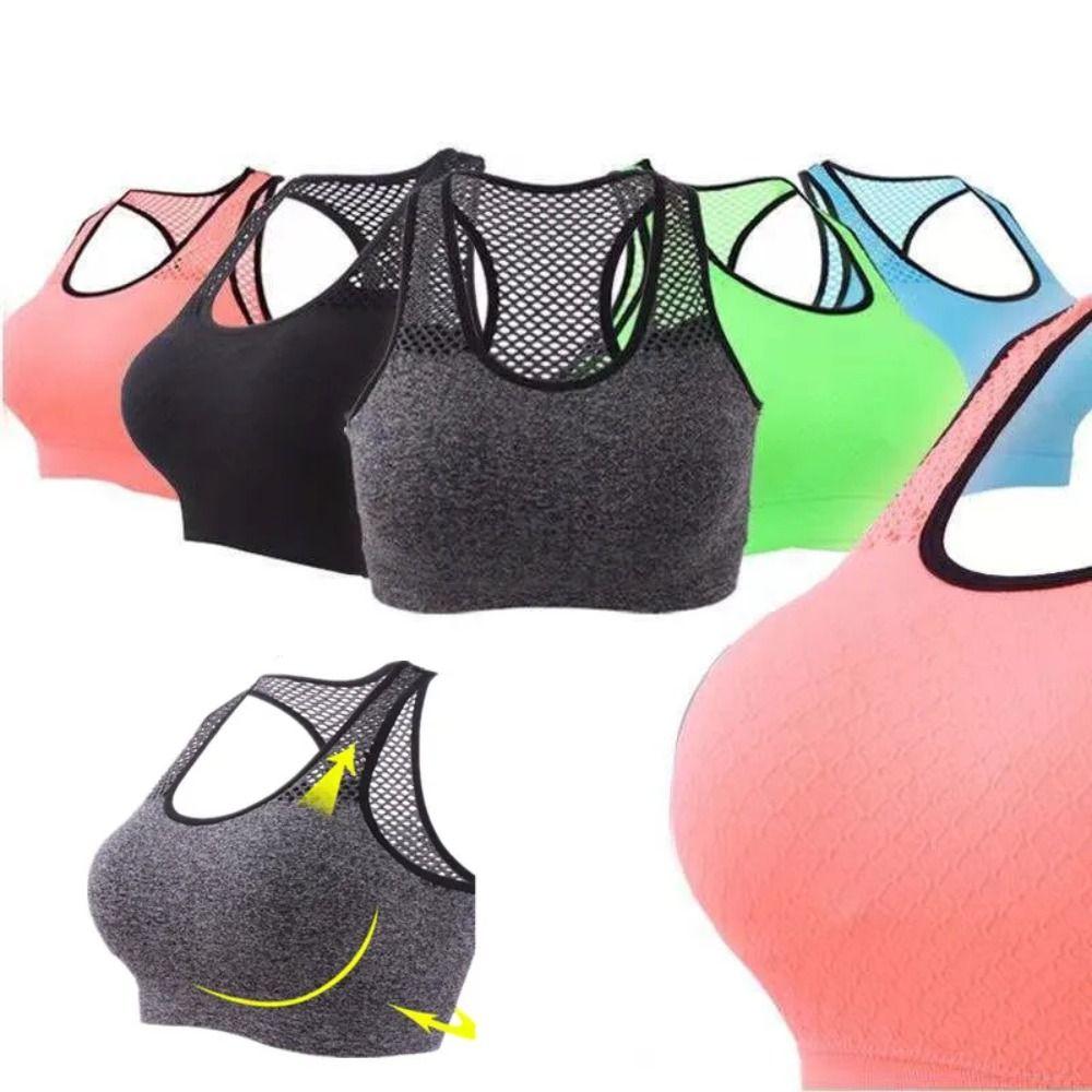 Breathable Sports Bra High Shockproof Yoga Bra Fitness Underwear Yoga Top Vest Ladies m сірий
Breathable Sports Bra High Shockproof Yoga Bra Fitness Underwear Yoga Top Vest Ladies m сірий