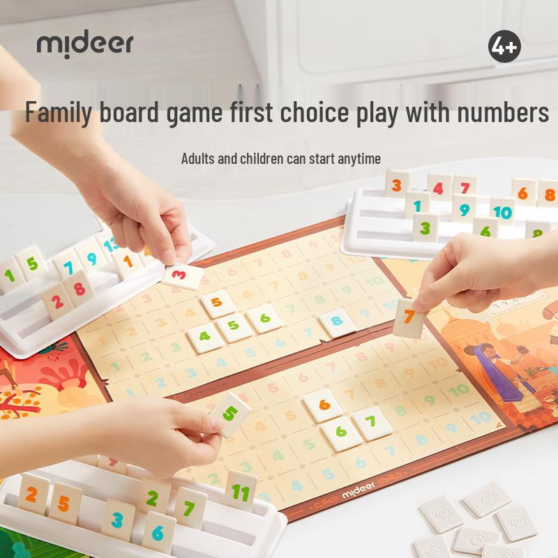 Mideer Children s Number Game: Toddler Arithmetic Strategy and Early Education Puzzle Toy
Mideer Children s Number Game: Toddler Arithmetic Strategy and Early Education Puzzle Toy