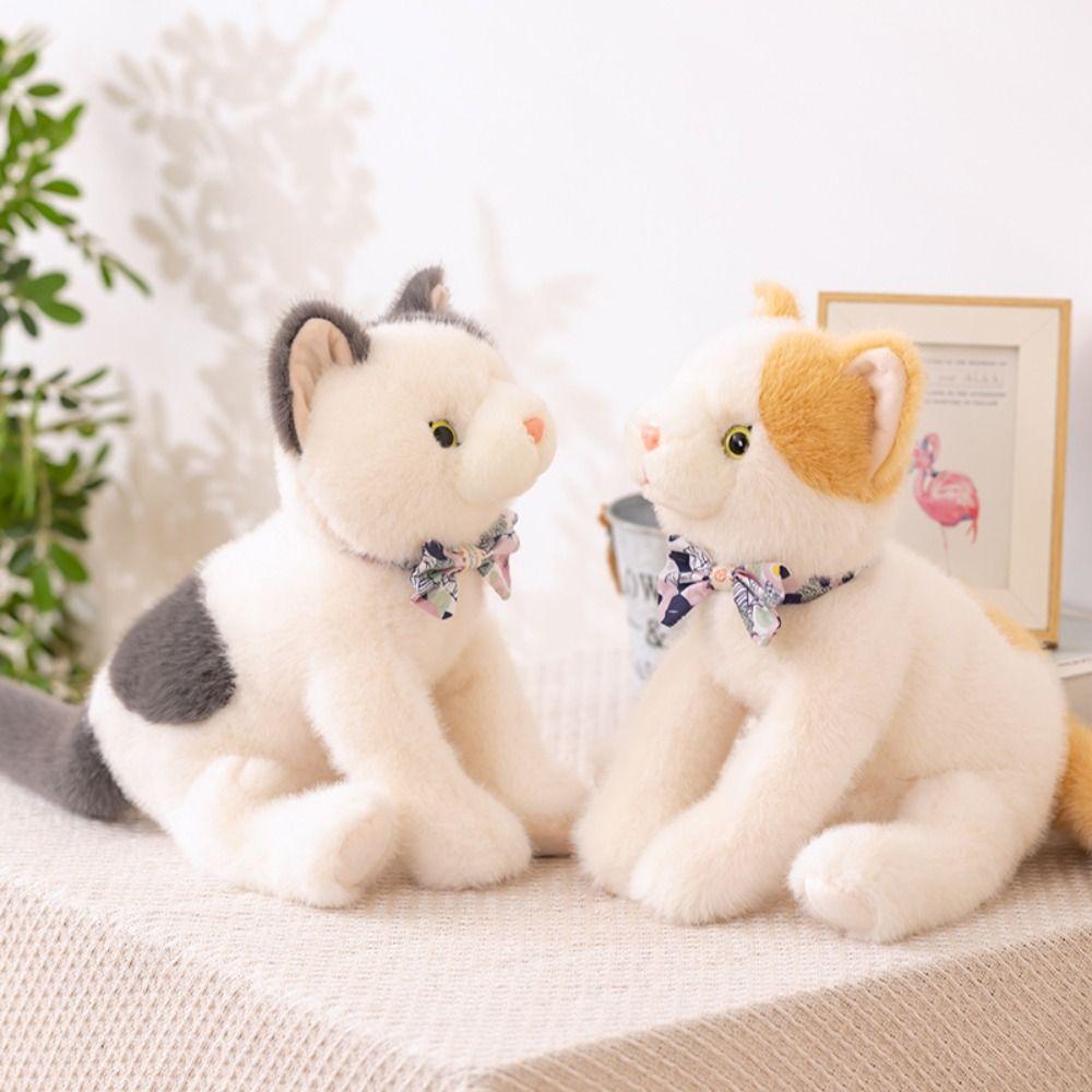 Fluffy Realistic Plush Cat Toys PP Cotton Cat Plush Shoulder Bag Children Girl Yellow 25cm
Fluffy Realistic Plush Cat Toys PP Cotton Cat Plush Shoulder Bag Children Girl Yellow 25cm